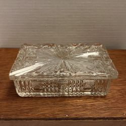 Crystal Cigarette/trinket Dish