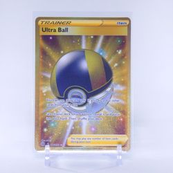 Brilliant Stars Ultra Ball 185/172 Secret Rare Gold