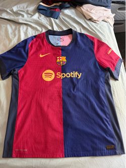Fcbarcelona 24/25 Home jersey player version size xl