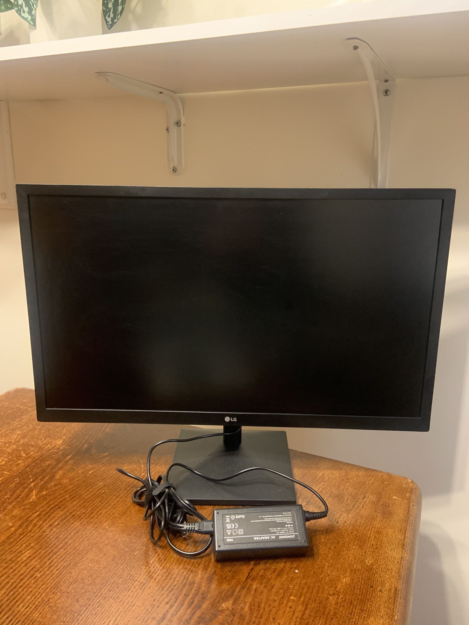 LG Monitor (23in) with charger