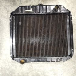 Ford F Series Copper Radiator 1972 Through 1979 READ DESCRIPTION 