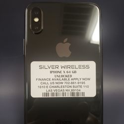 IPHONE X 64 GB FACTORY UNLOCKED 
