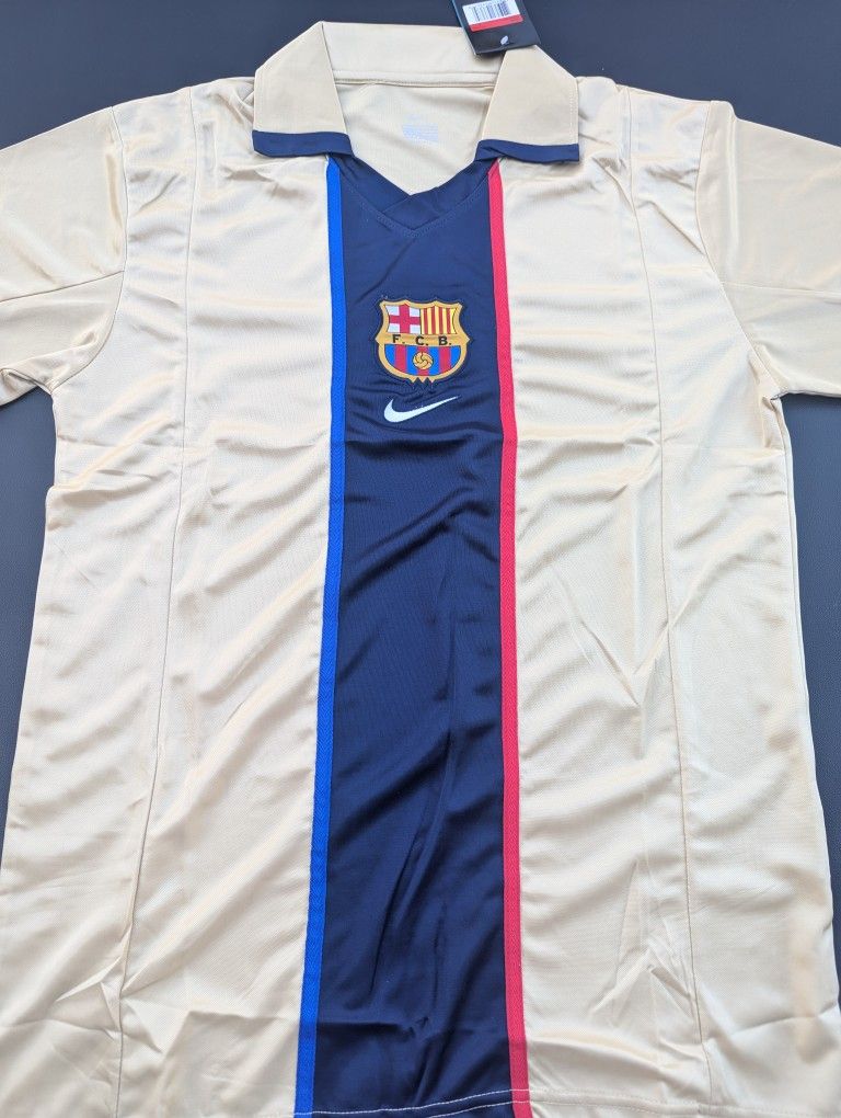 Retro Barcelona Soccer Jersey