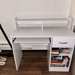 White Computer Desk