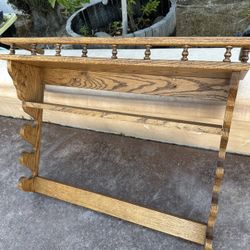 Wood Gun Shelf Storage Rack