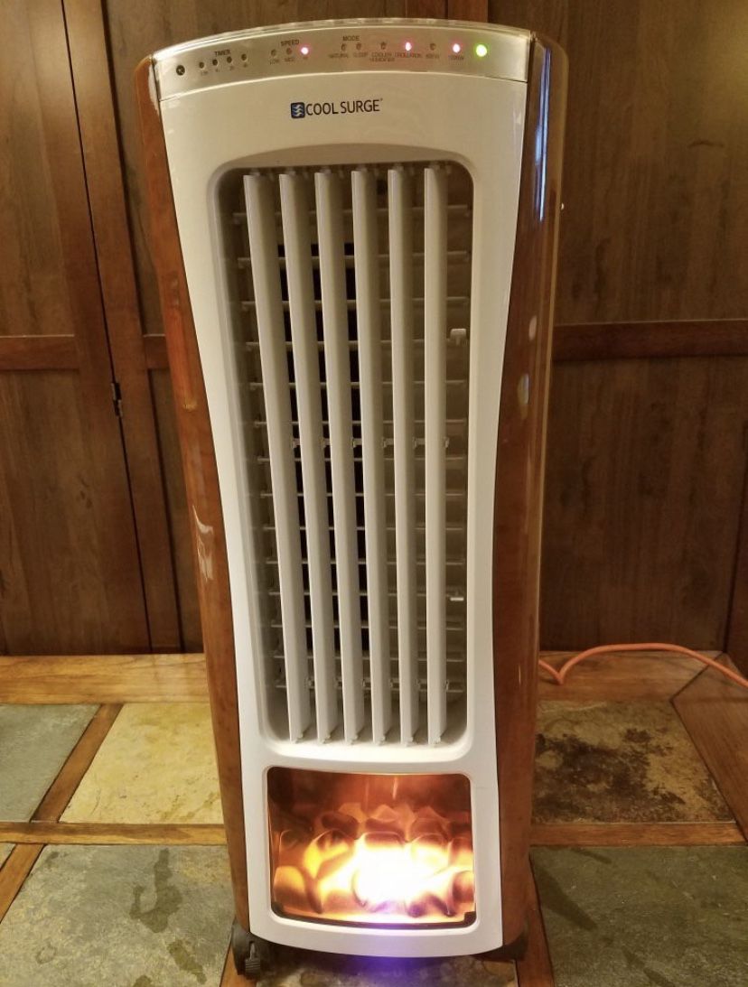 Cool Surge with remote-Portable Air Cooler / Heater/ Humidifier