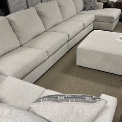Stylish Very Nice Entertainment Sectional! 