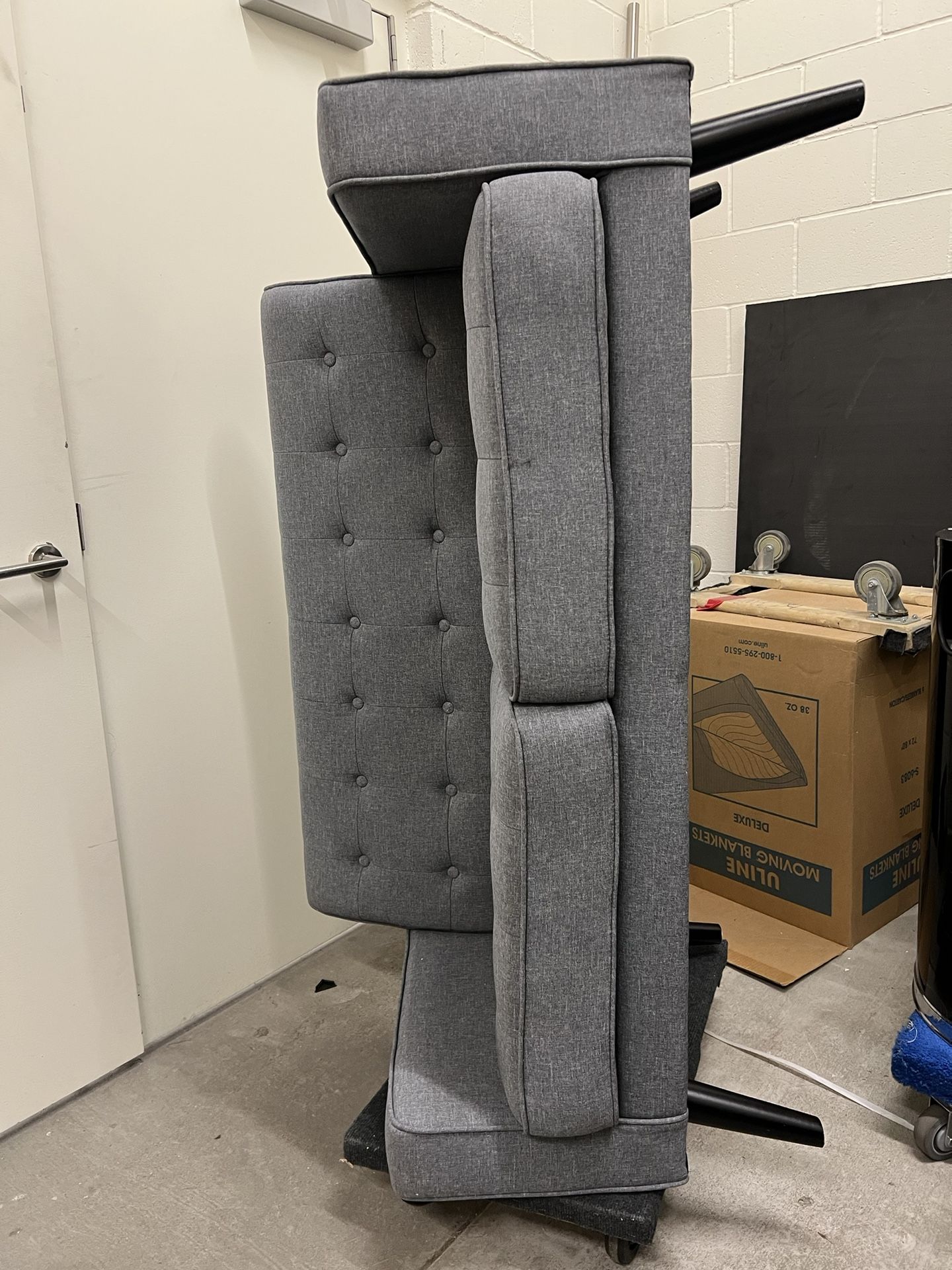Small Gray Couch 