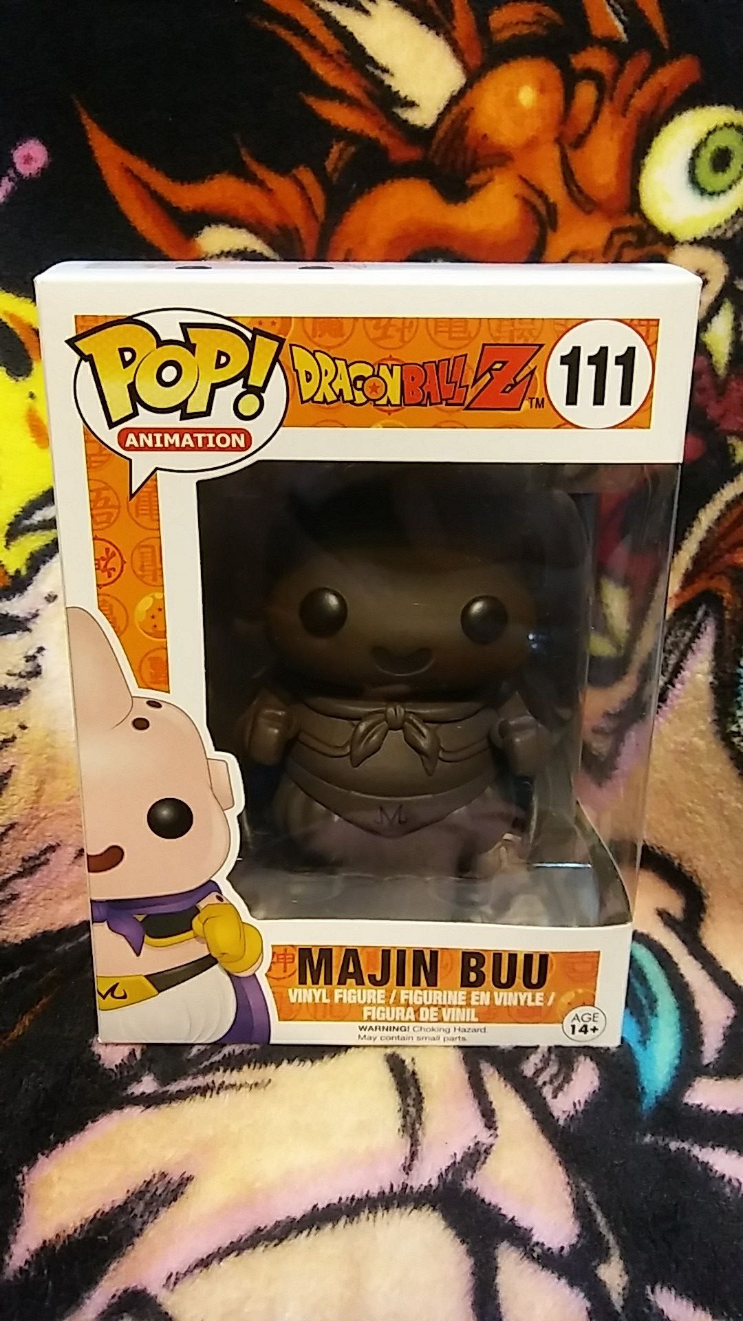Funko Pop Dragon Ball Z Majin Buu (Chocolate) Convention Exclusive #111