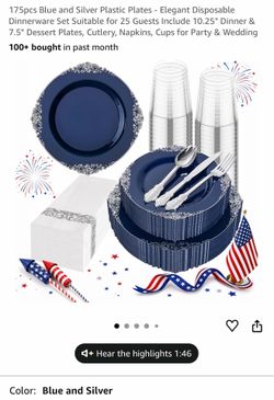 175 Pzs set dinnerware $30