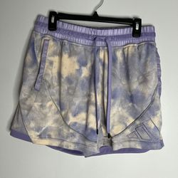 Adidas x Daniel Patrick Mesh Shorts Mens Large Tye Dye Purple Orange