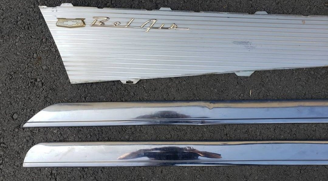 57 Chevy Rocker Panel Moldings