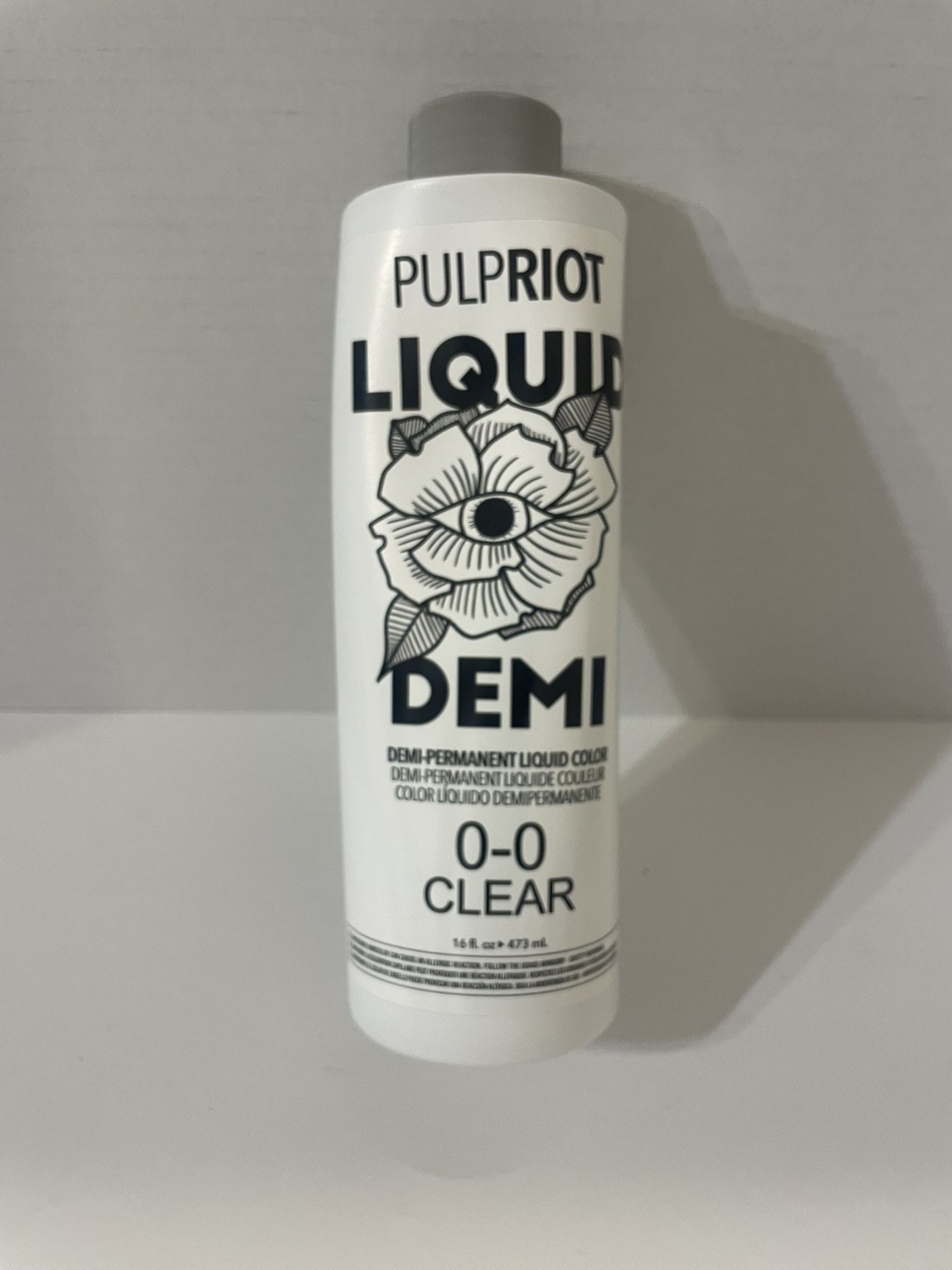 PULPRIOT Liquid Demi 0-0 Clear 16 oz New