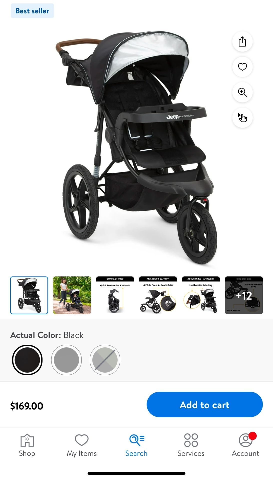 Jeep Stroller