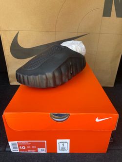 Nike mind slide triple black size 10