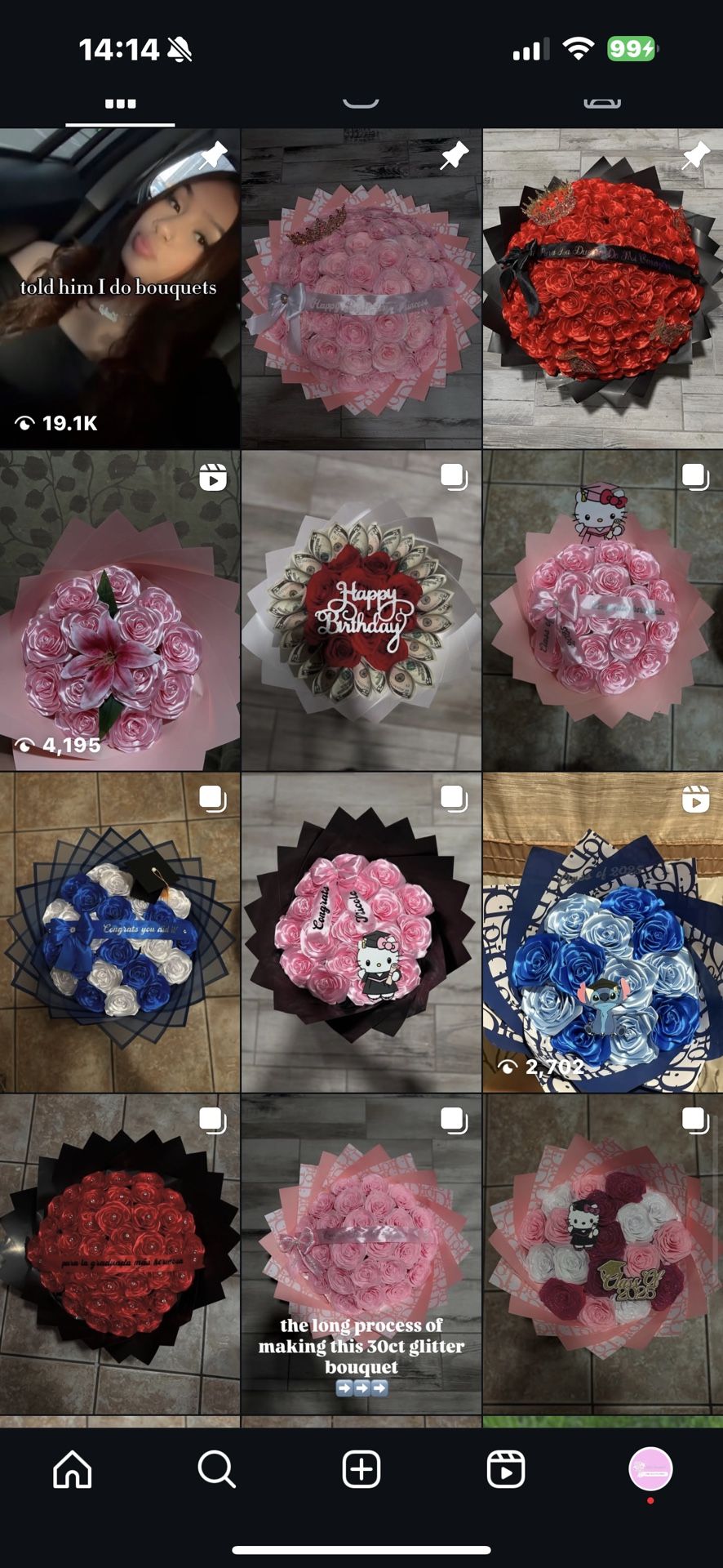 Eternal bouquets - fully customizable