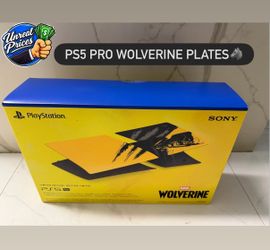 PS5 Pro Wolverine Battle Yellow Console Covers – LIMITED EDITION – NEW