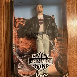 1998 Mattel Barbie Harley-Davidson Ken Doll Collector Edition NEW (2) Available
