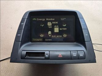 2004-2009 Toyota Prius Info Radio Display Screen OEM 86110-47081 Tested