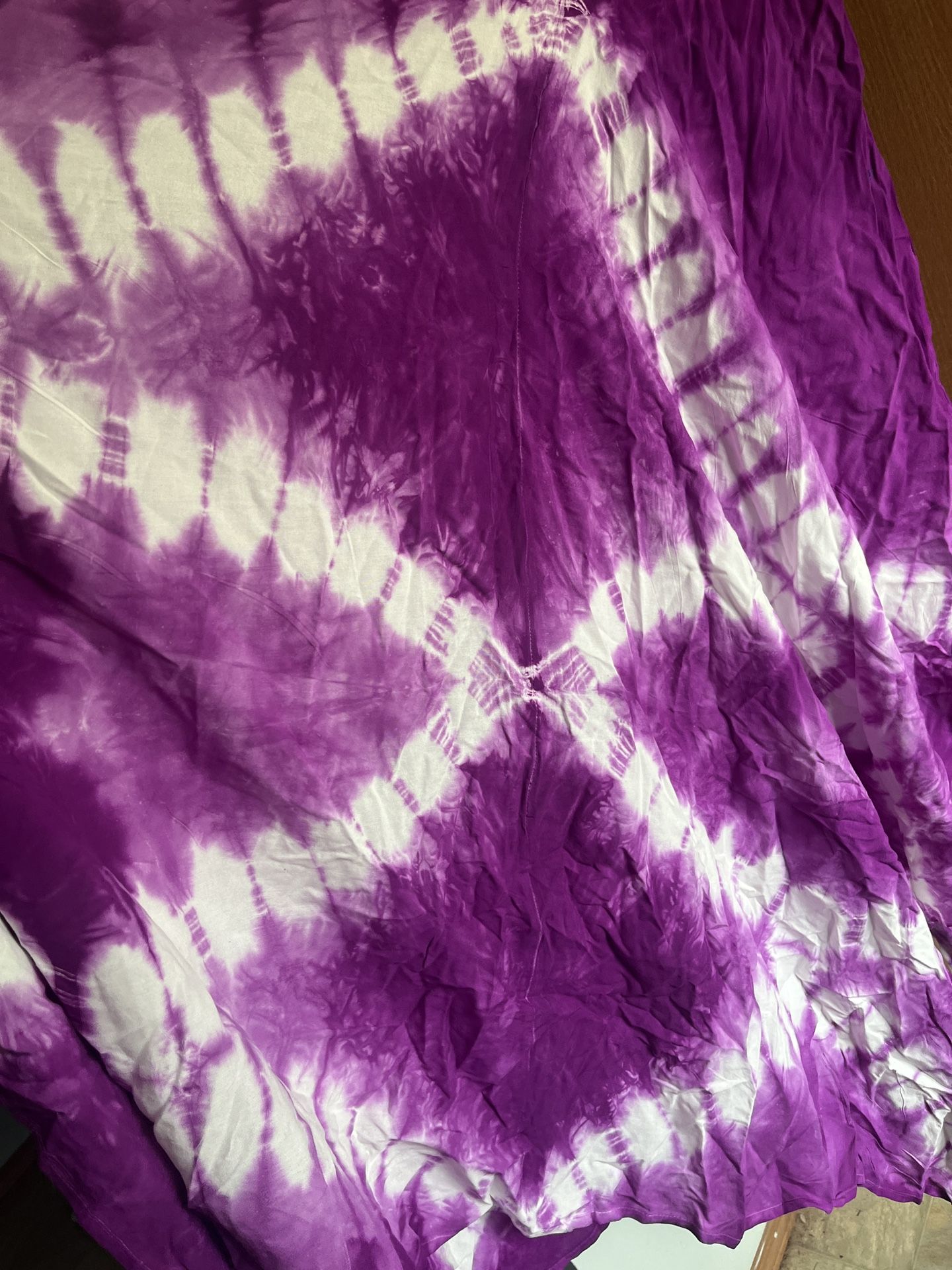 Sundress Purple Tie Dye Handkerchief