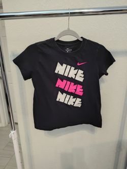 Nike black shirt for girls, size M