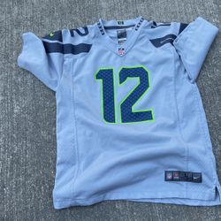 Boys And Girls Seahawks Shirt Size 14-16 And Could Be Medium-small Adults 