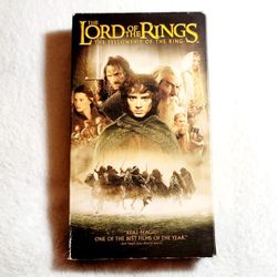 Lord Of The Rings : Fellowship Of The Ring VHS (2001) 