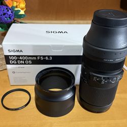 Sigma 100–400mm f/5–6.3 DG DN OS Contemporary (L-Mount)