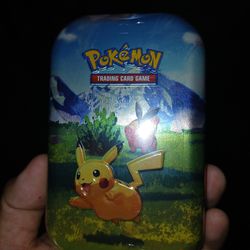 Pokemon mini tin