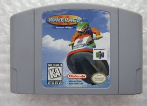 Photo Wave Race Nintendo 64 N64 Authentic OEM Video Game Runner Jet Ski Kids GREAT!