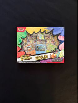 Pokemon TCG: Ascended Heroes First Partners Deluxe Pin Collection