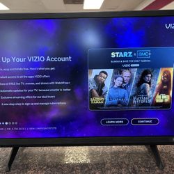 Vizio 24” Smart Tv 