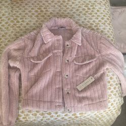Iris Basic Pink Cozy Jacket