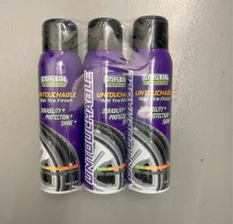 Brand New Sealed 3-Pack Cristal Products Untouchable Wet Tire Finish