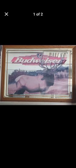 Vintage Budweiser mirrors