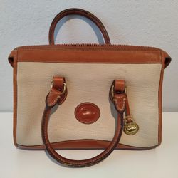Vintage Dooney & Bourke leather bag with handles