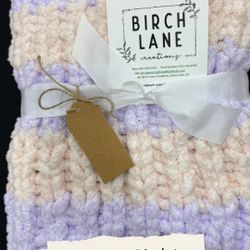 Blanket Handmade Chunky Chenille