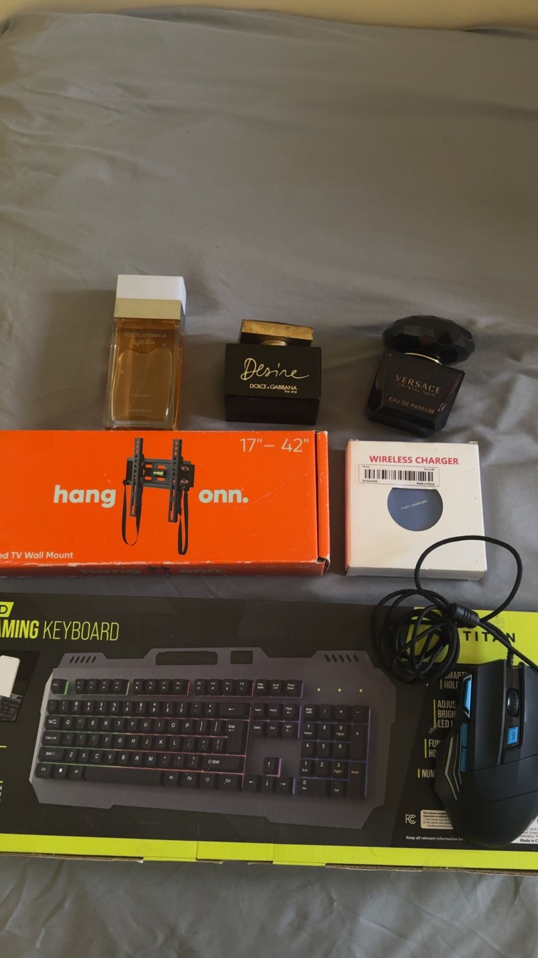 Different items