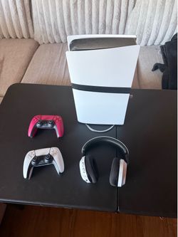 Like New PS5 Pro Bundle (1 Month Old) + Headset & Extra Remote