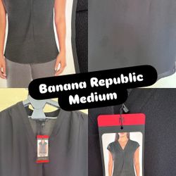 Banana Republic  Black Top From Costco