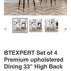 Set Of 2 Counter height Barstools 