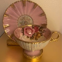 Royal Sealy China Japan Fine China Teacup and Saucer