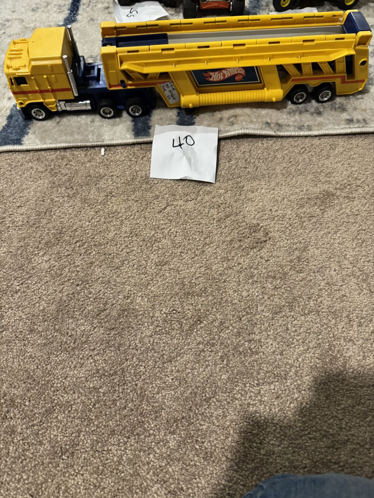 Set Of Two Old Cars
