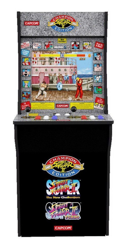 1up Street Fighter 2 Arcade Machine