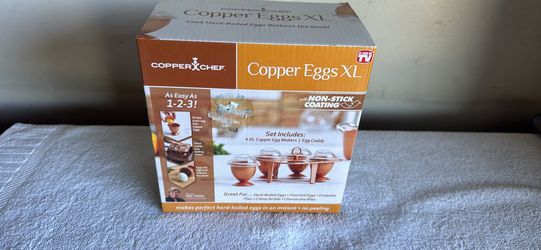 Copper eggs XL