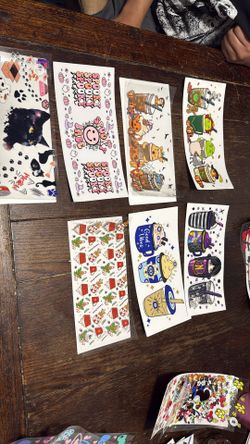 $5 Each.      Stickers …..