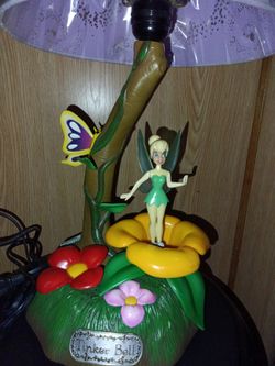 VINTAGE TINKERBELL LAMP 🧚‍♂️🏵️🌺