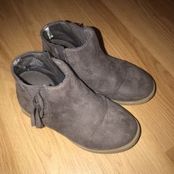 Girls Size 10 Grey Boots