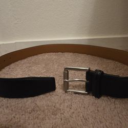 Thick Classic Leather Belt Men