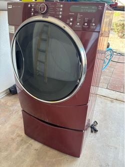 Kenmore Front Load  Red Dryer